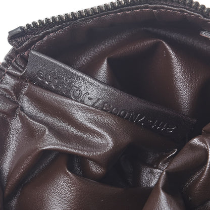 Fendi Zucchino Vitello Cosmetic Pouch Testa di Moro Beige 7 of 7