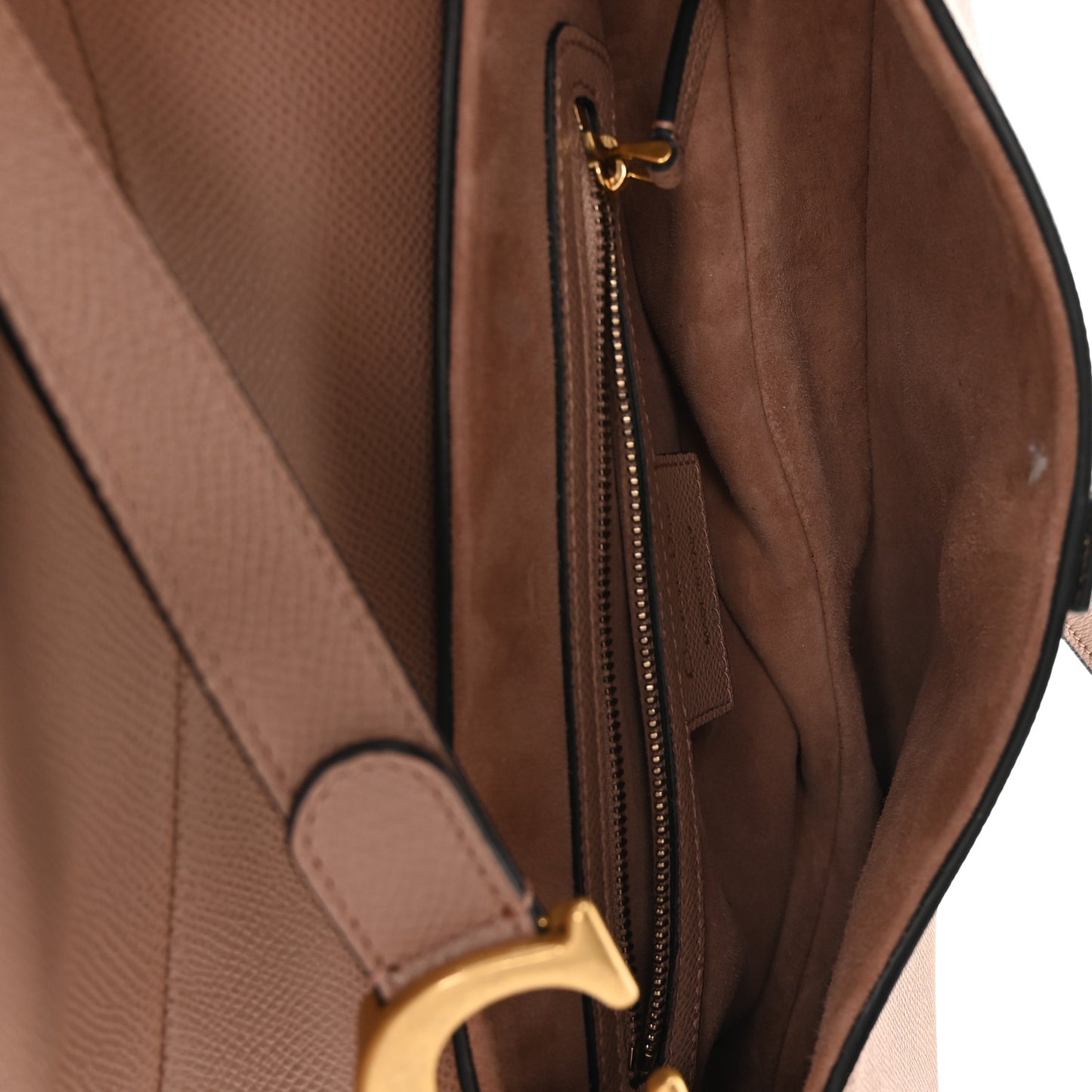 Grained Calfskin Saddle Bag Fard