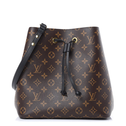 Louis Vuitton Monogram Neonoe MM Black 1 of 9