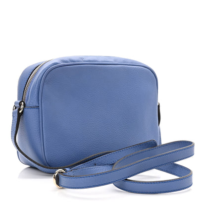 Gucci Pebbled Calfskin Small Soho Disco Bag Periwinkle 2 of 9
