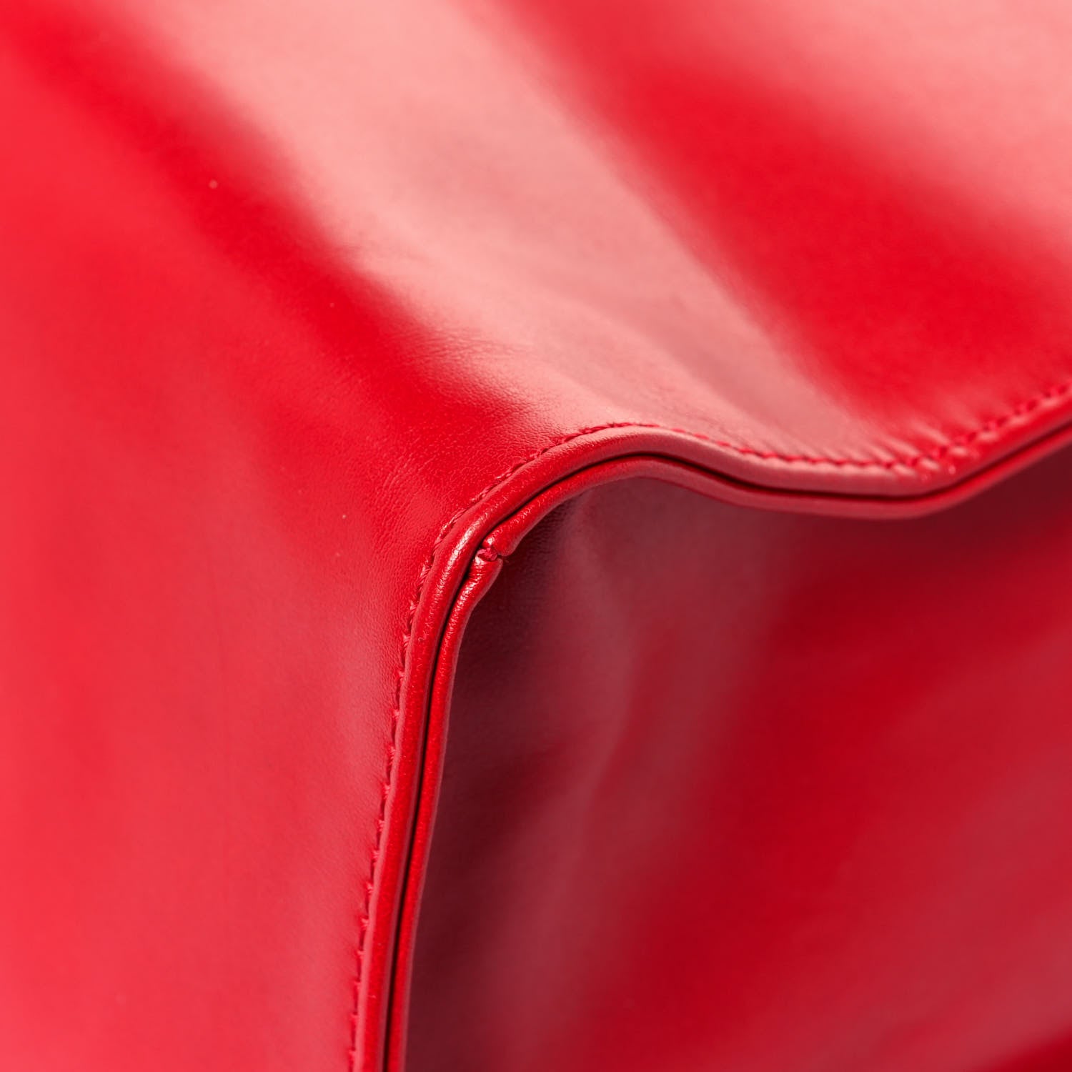 Telfar Vegan Leather Medium Shopping Bag Red 11 of 13