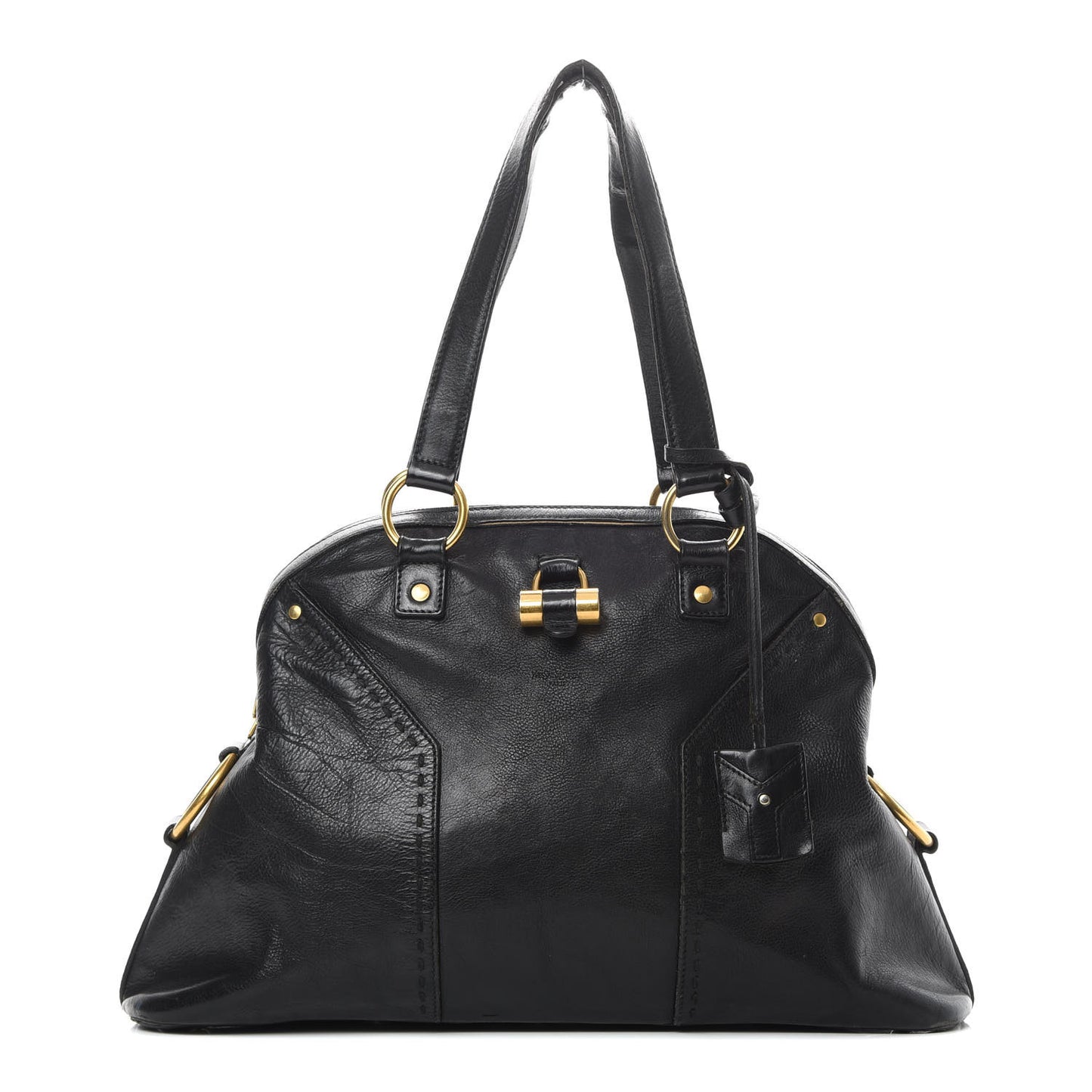 Calfskin Large Muse Black