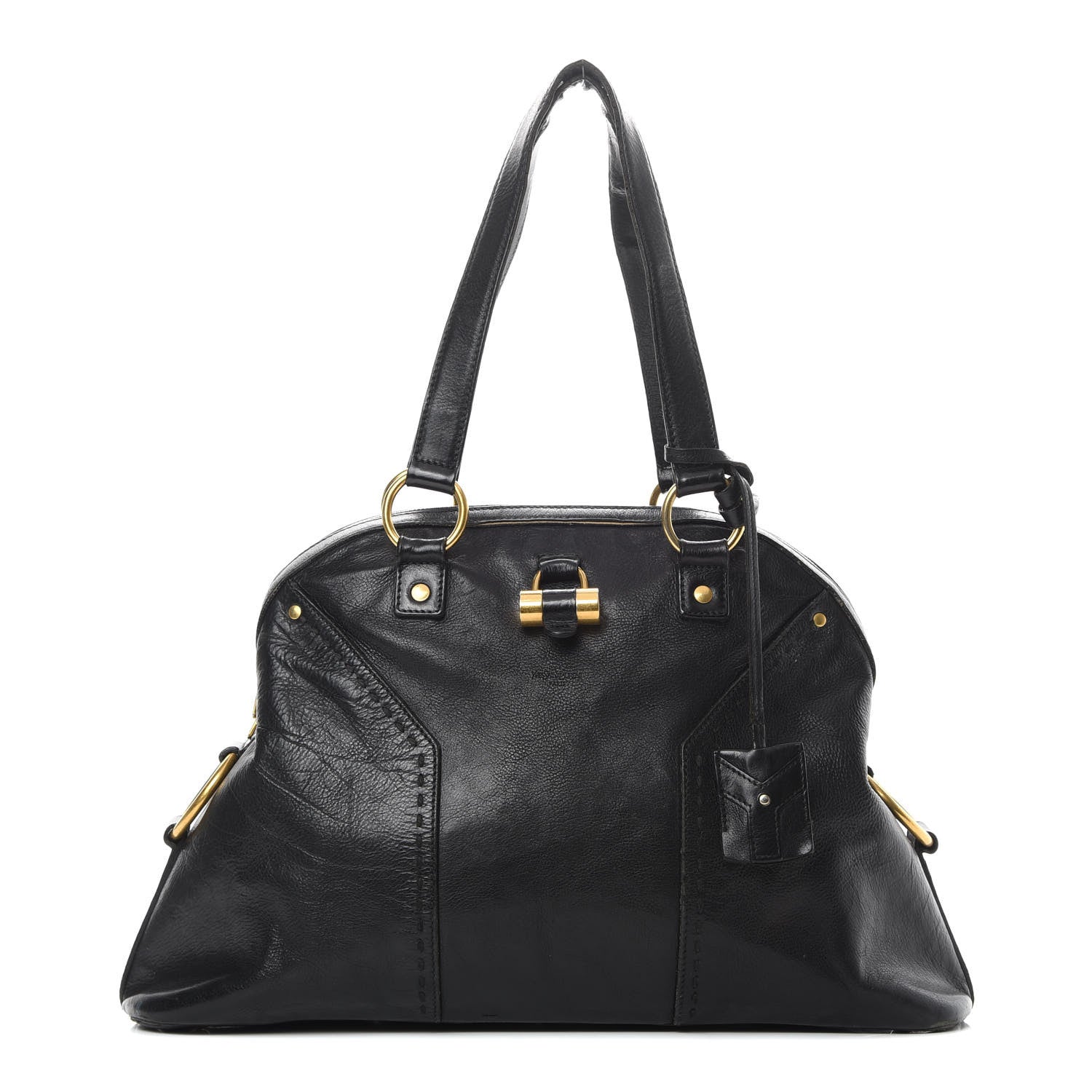 Saint Laurent Calfskin Large Muse Black 1 of 23