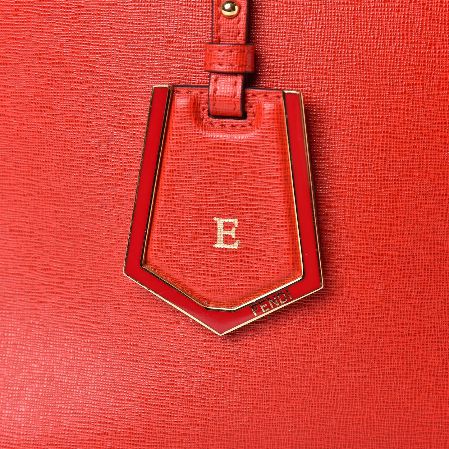 Vitello Elite Flamingo Regular 2Jours Tote Rosso Fiamma