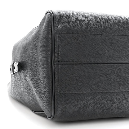 Tom Ford Calfskin Large Hollywood T Twist Tote Black 9 of 10