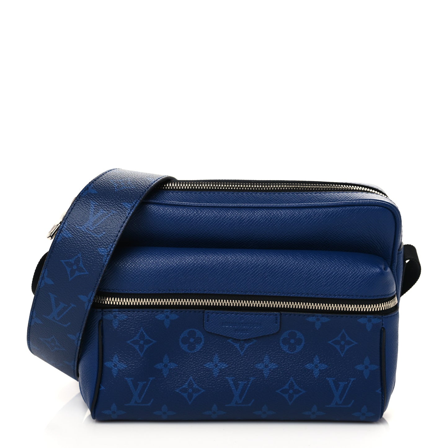 Taiga Monogram Outdoor Messenger Cobalt