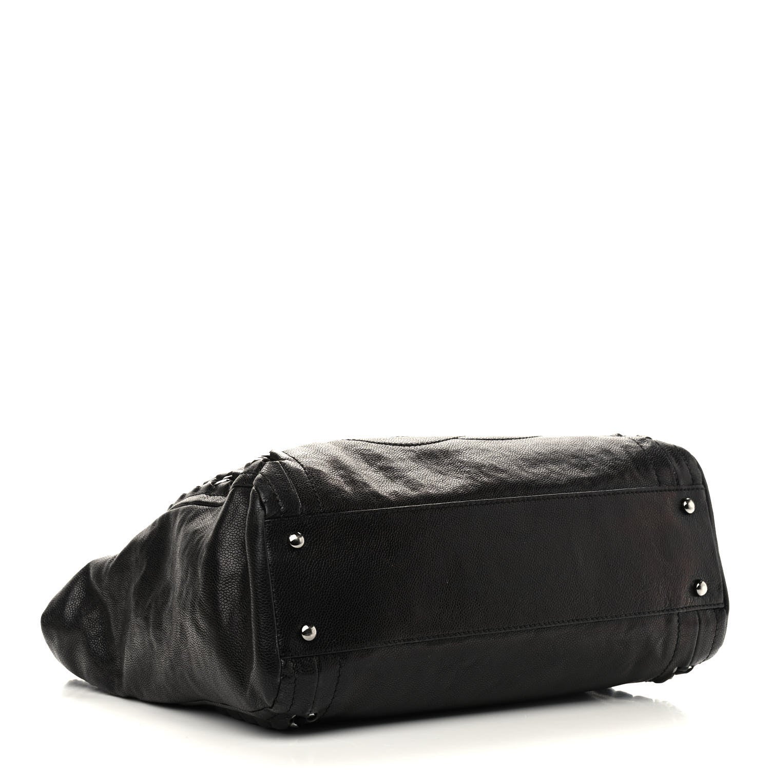 Chanel Glazed Caviar Modern Chain Tote Black 4 of 9