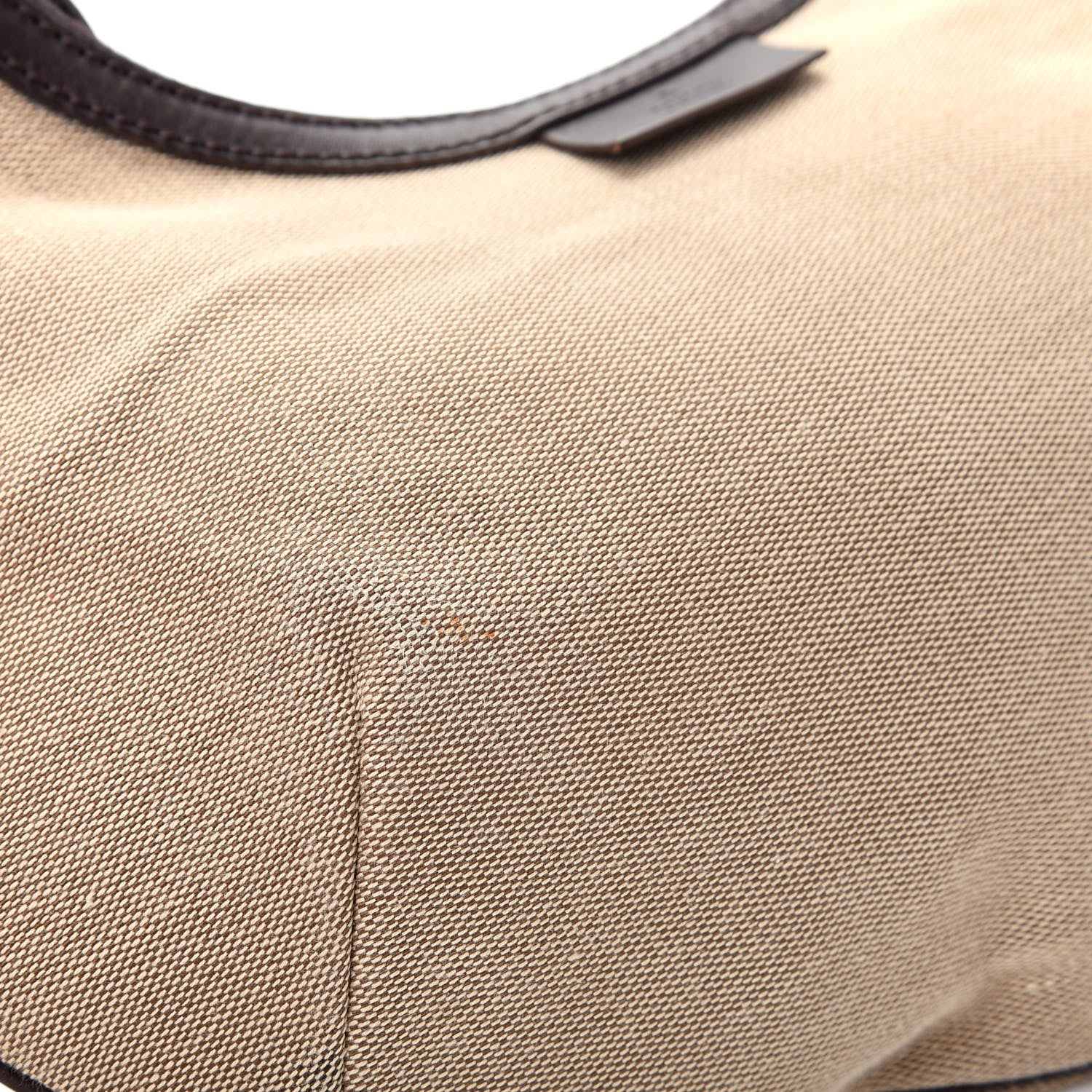Gucci Canvas Web Hobo Natural Dark Brown 11 of 11