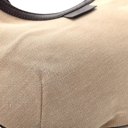 Gucci Canvas Web Hobo Natural Dark Brown 11 of 11