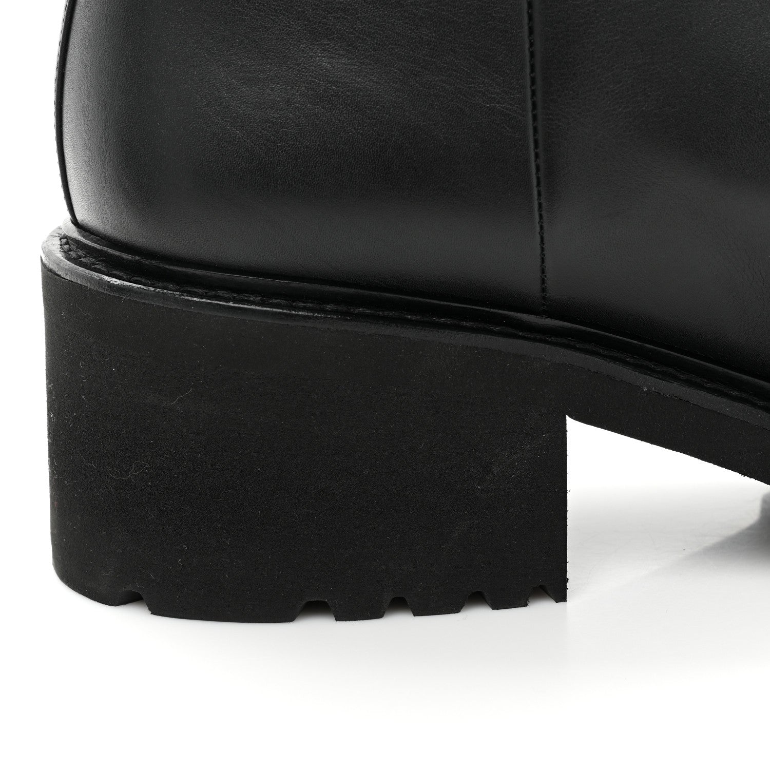 Chanel Calfskin CC Ankle Boots 42 Black 14 of 16