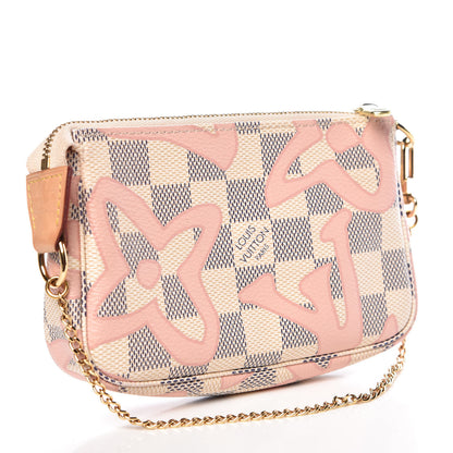 Louis Vuitton Damier Azur Tahitienne Mini Pochette Accessories 3 of 7