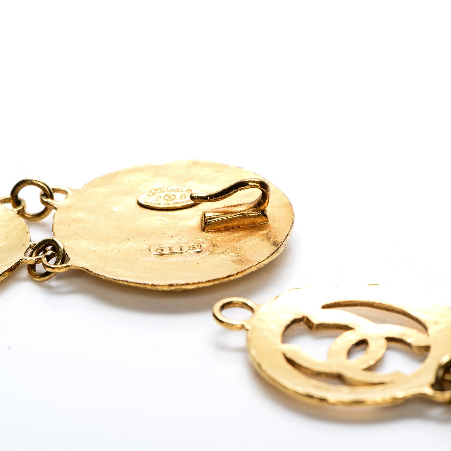 Chanel CC Medallion Chain Belt Gold 5 of 5