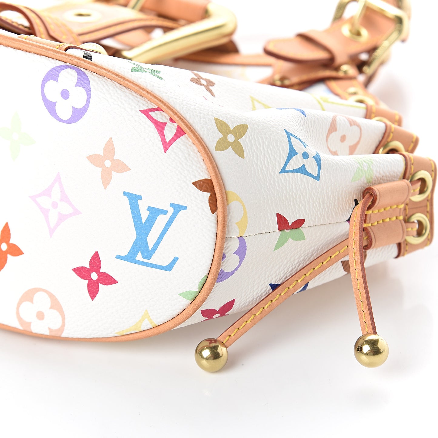 Monogram Multicolor Theda GM White