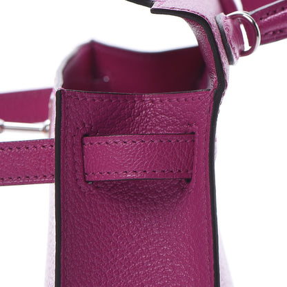 Hermes Chevre Mysore Mini Kelly Sellier 20 Rose Pourpre 20 of 28