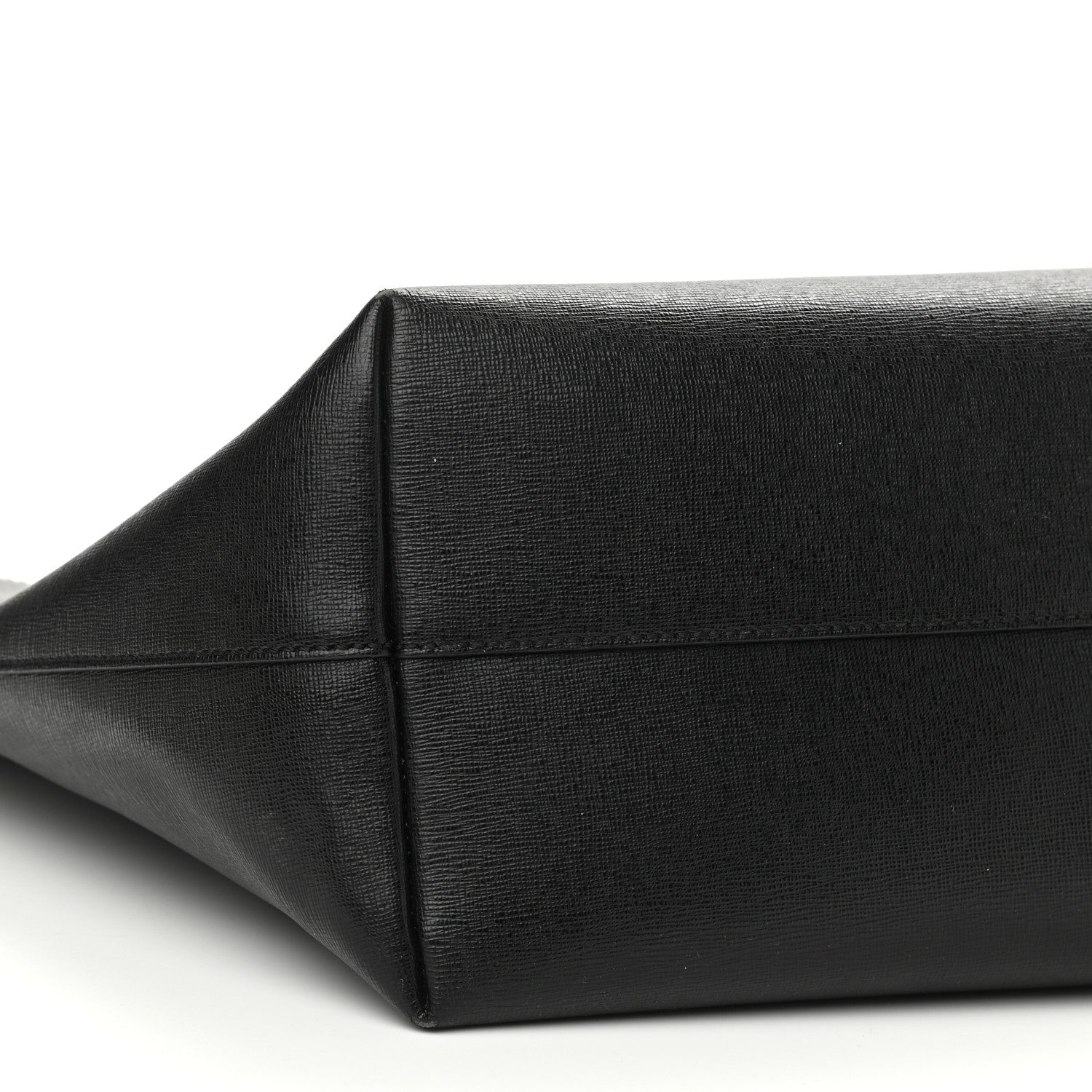 Fendi Vitello Elite Cuoio Monster Buggies Medium Roll Tote Black Multicolor Blue Cobalto 5 of 15