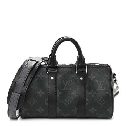 Louis Vuitton Reverse Monogram Eclipse Keepall XS Black 1 of 8