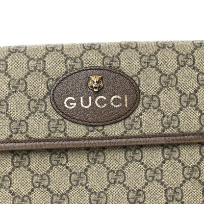 Gucci GG Supreme Monogram Neo Vintage Web Belt Bag Brown 9 of 13