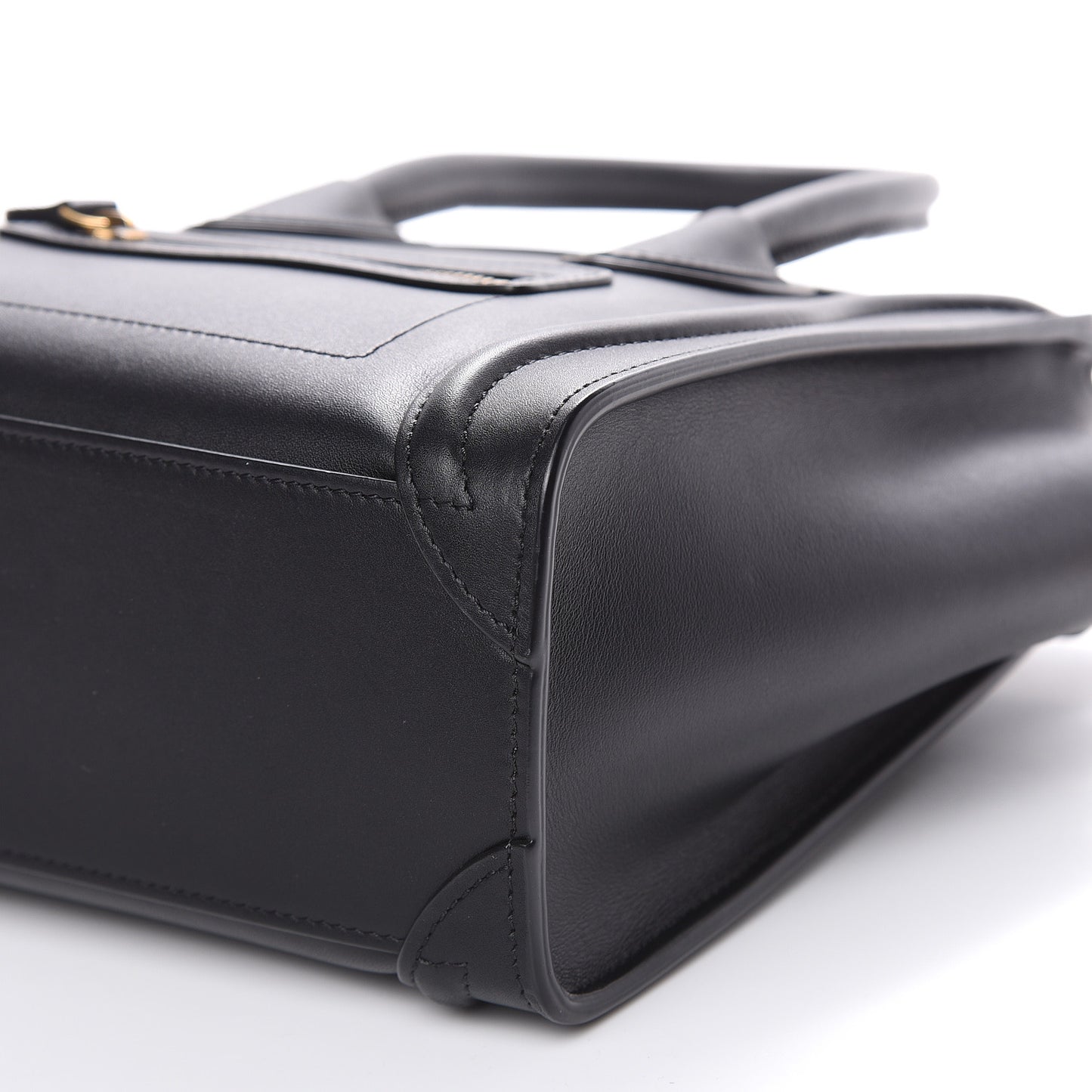 Smooth Calfskin Nano Luggage Black