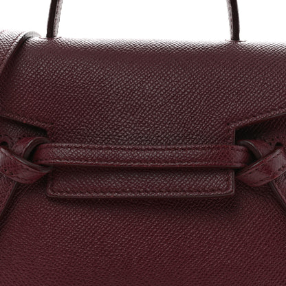 Celine Grained Calfskin Pico Belt Bag Acai 7 of 9