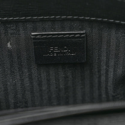 Fendi Vitello Elite 2Jours Clutch Black 6 of 9