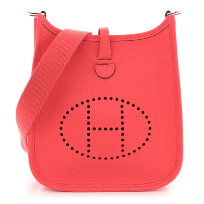 Hermes Taurillon Clemence Evelyne TPM Rose Texas Rose Jaipur 1 of 10