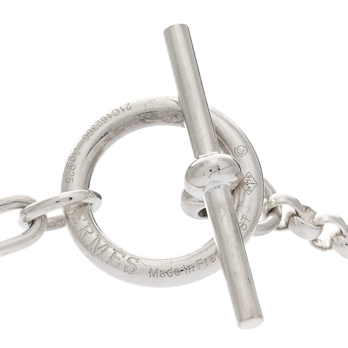 Sterling Silver Chaine d'Ancre Punk Necklace ST