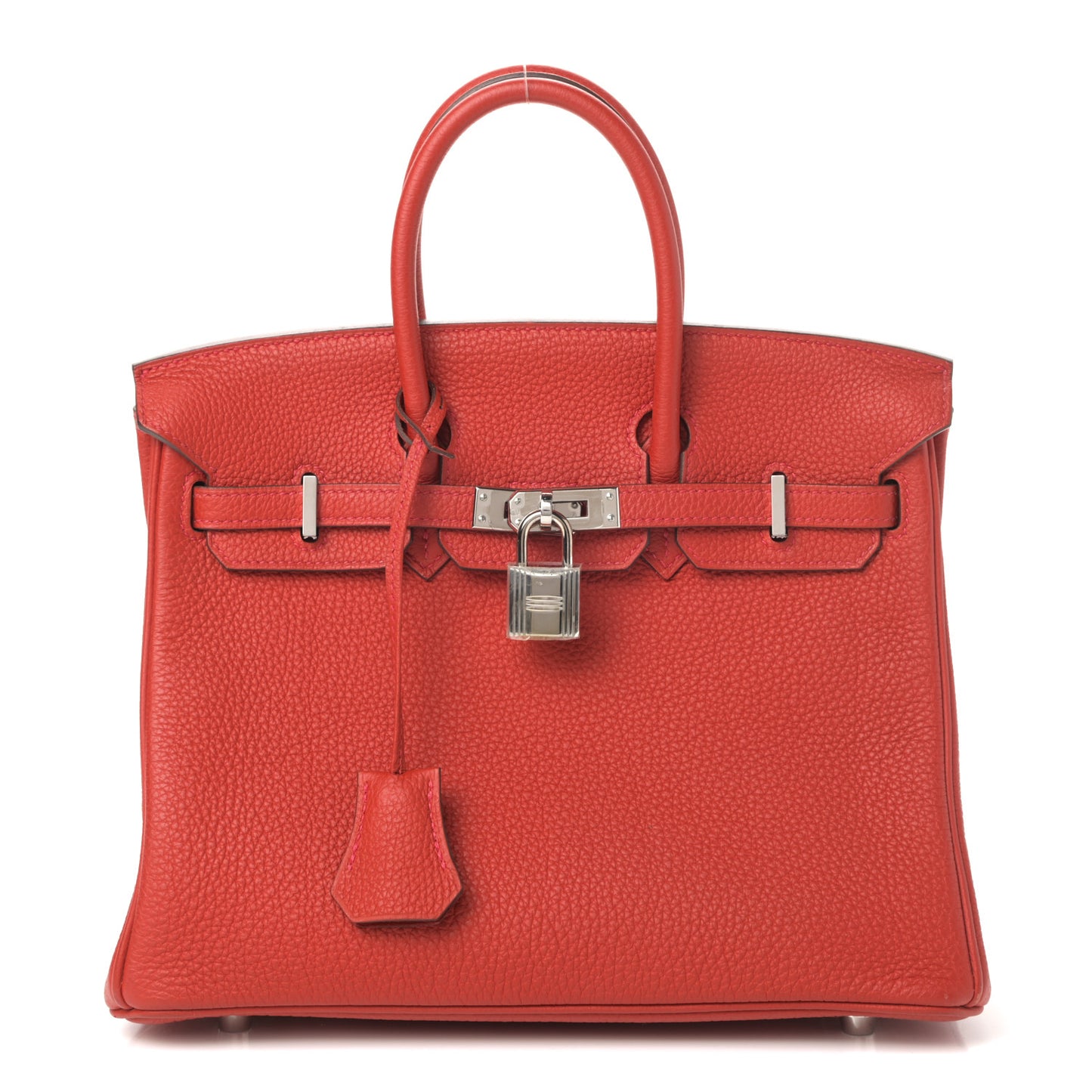 Togo Birkin 25 Rouge Casaque