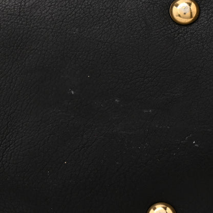 Saint Laurent Textured Patent Calfskin Large Muse Black 13 of 13