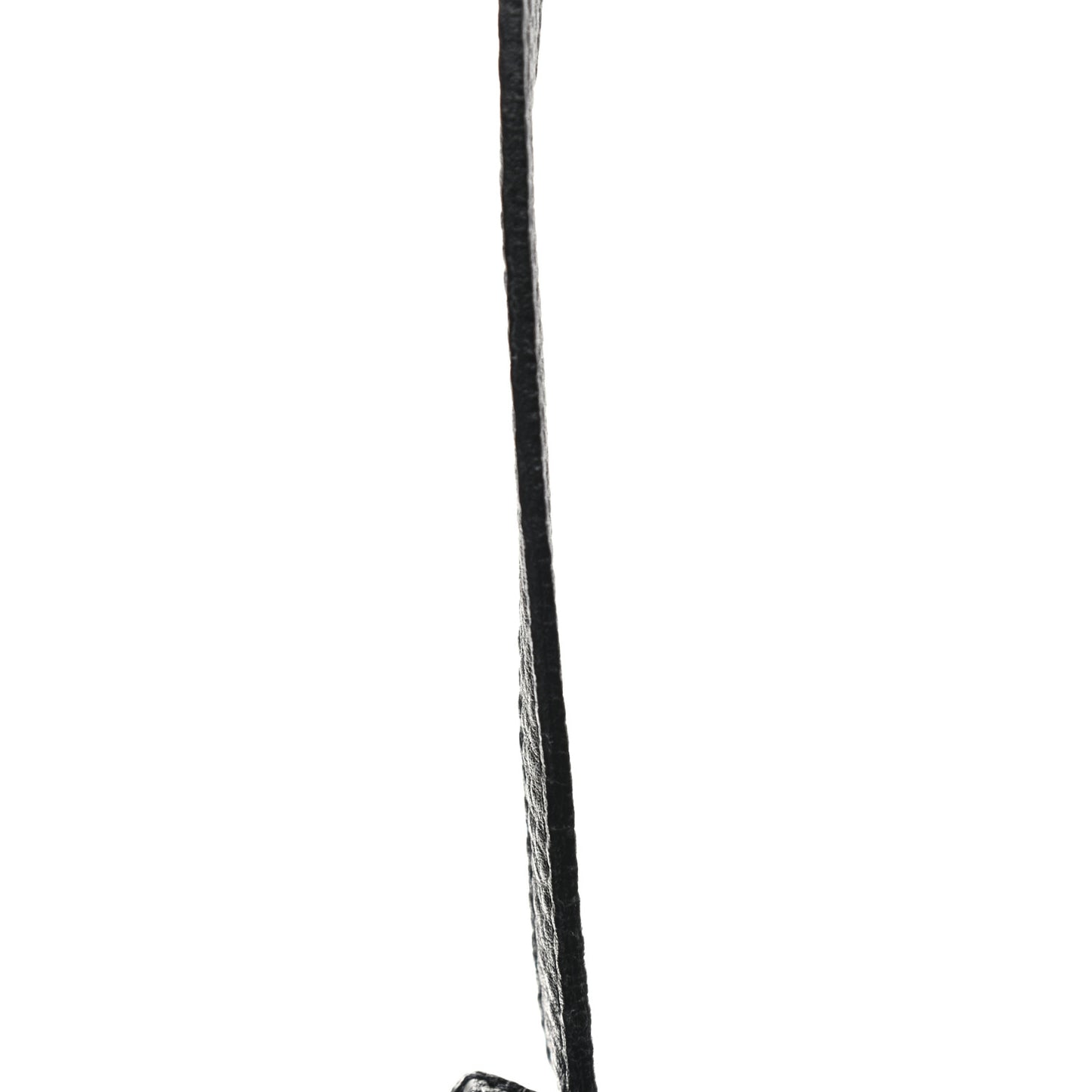 Tumbled Calfskin Mini Bucket Bag Black