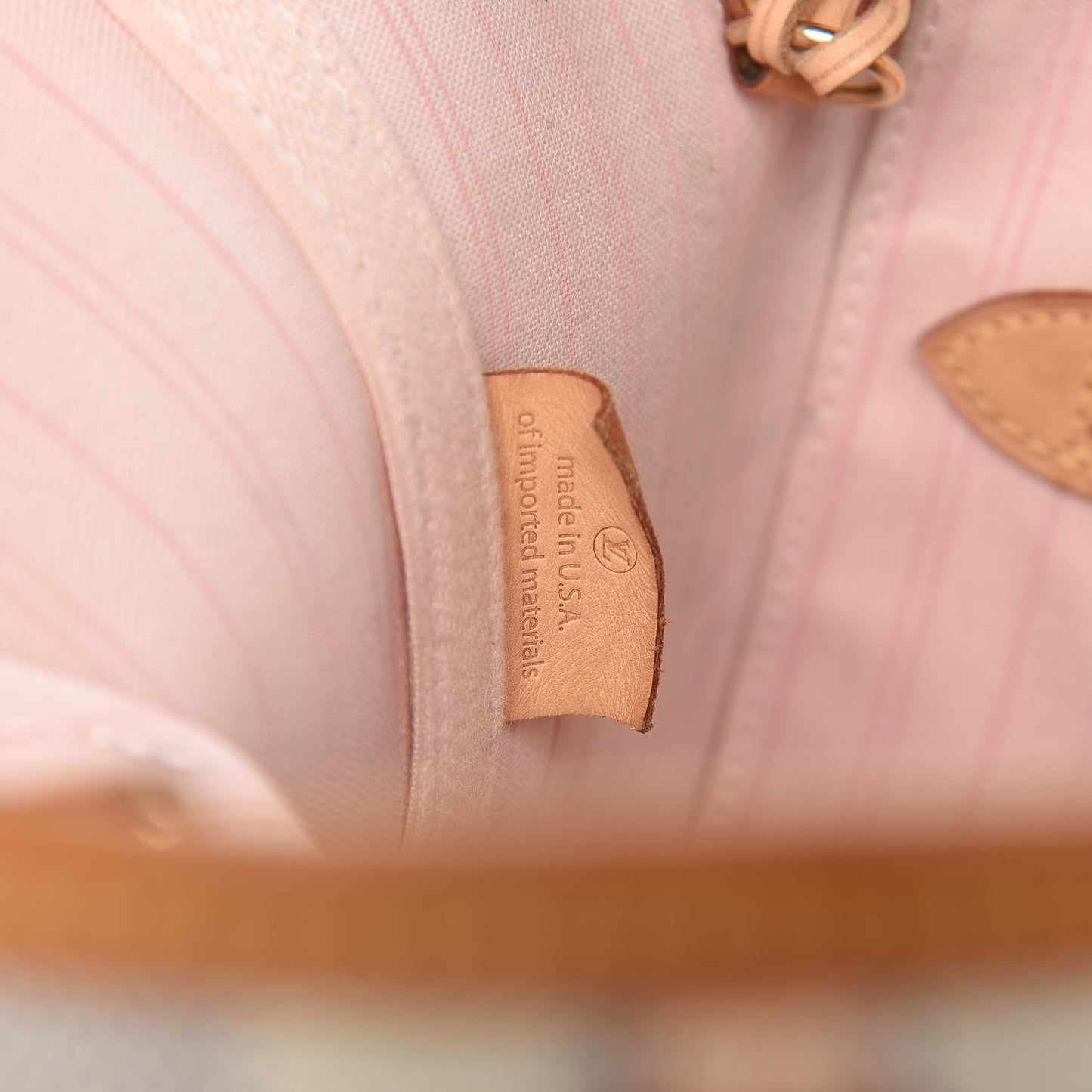 Damier Azur Neo Neverfull MM Rose Ballerine