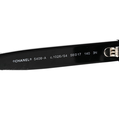 Chanel Acetate Square Sunglasses 5408-A Black 5 of 6