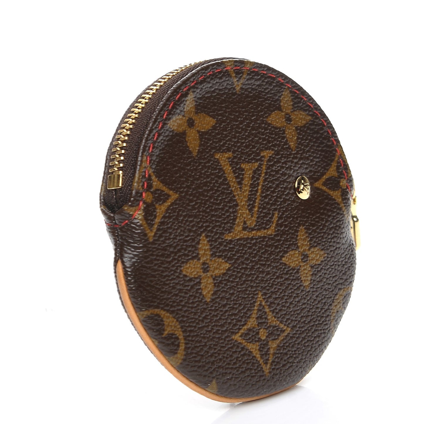 Monogram Cerises Round Coin Purse