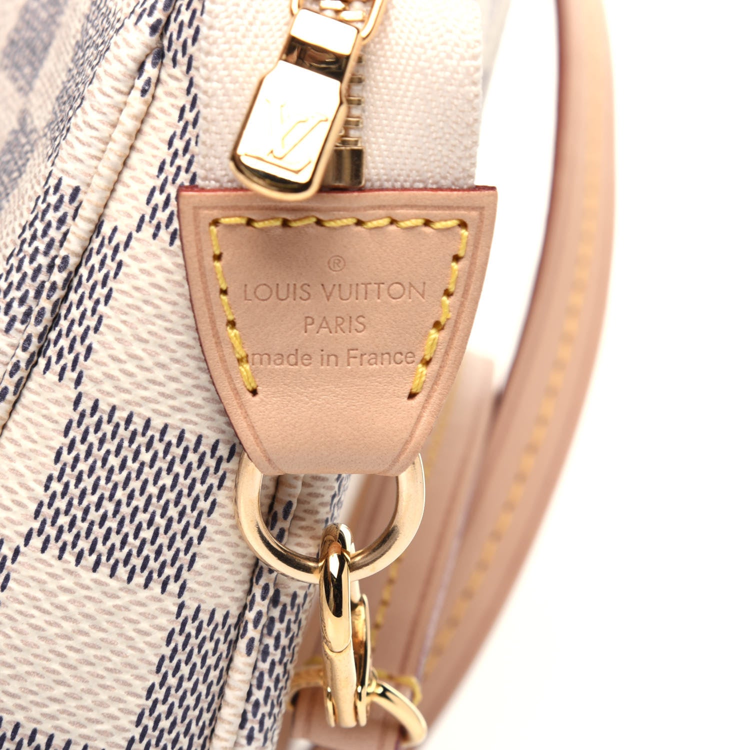 Louis Vuitton Damier Azur Pochette Accessories NM 6 of 12