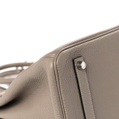 Hermes Togo Birkin 35 Gris Tourterelle 10 of 14