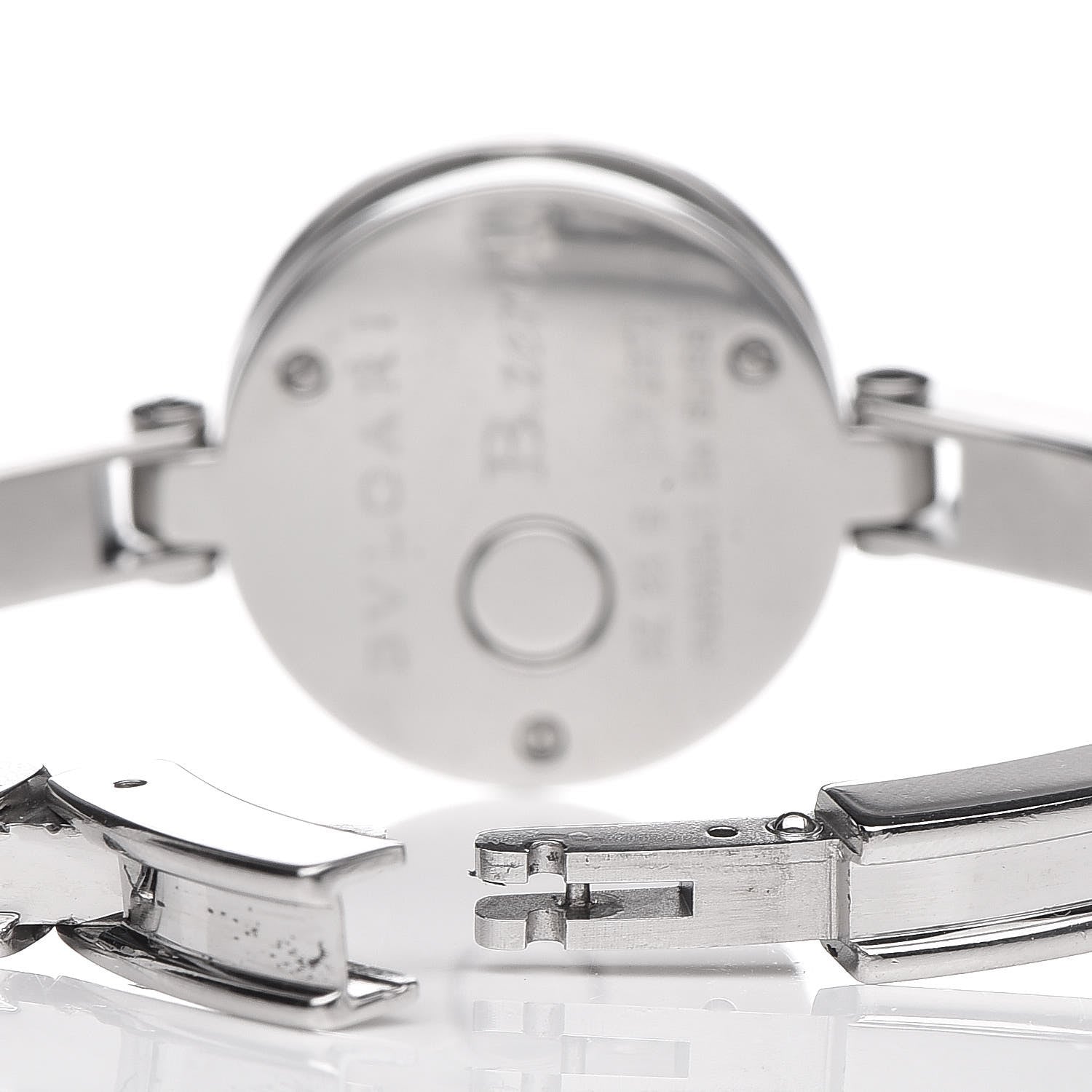 Bulgari Stainless Steel Diamond 22mm B.Zero1 Quartz Watch Black 7 of 9