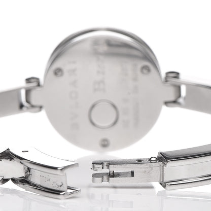 Bulgari Stainless Steel Diamond 22mm B.Zero1 Quartz Watch Black 7 of 9