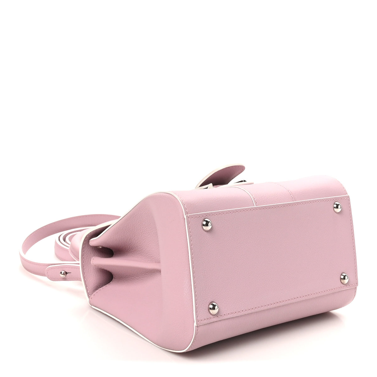 Grained Calfskin Mini Brillant Satchel Nakuru