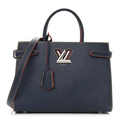 Louis Vuitton Epi Twist Tote Indigo 1 of 9