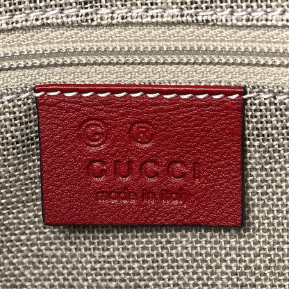 Gucci Soft Microguccissima Dome Satchel Red 6 of 9