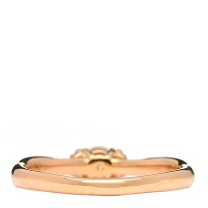 Tiffany 18K Rose Gold Diamond Harmony with Side Stones Ring 49 5 3 of 5