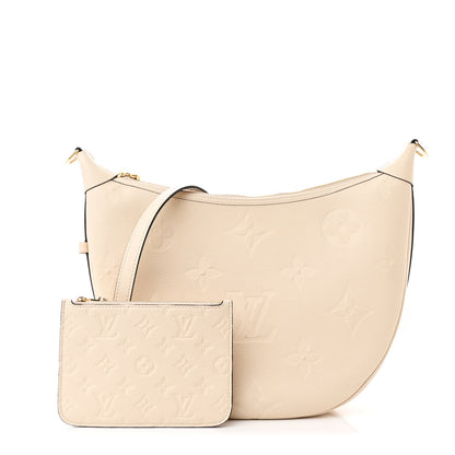 Louis Vuitton Empreinte Monogram Giant Loop Hobo Cream 3 of 11
