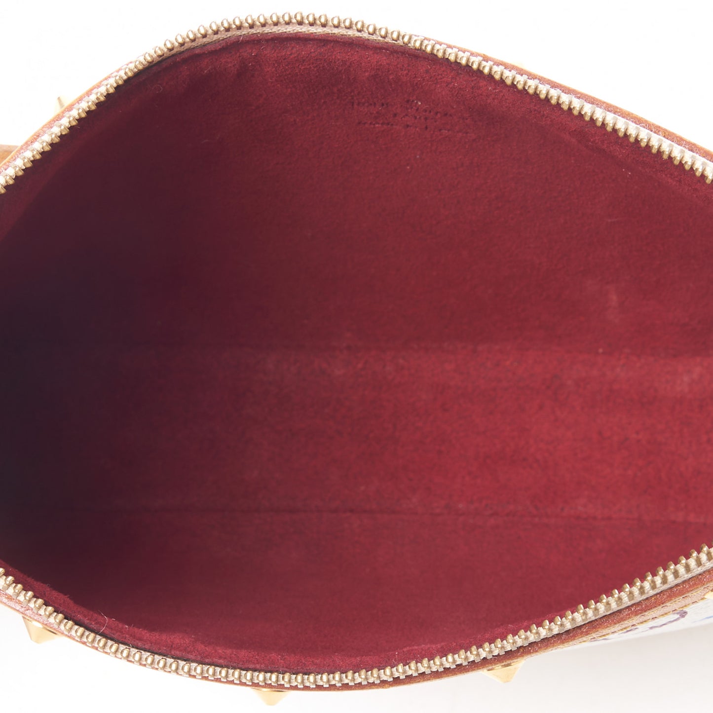 Monogram Multicolor Pochette Accessories White