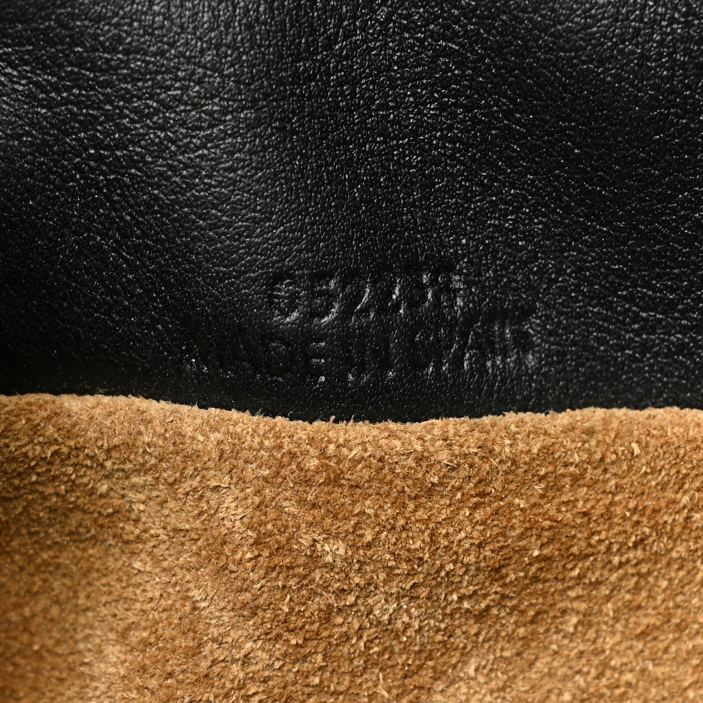 Calfskin Mini Flamenco Knot Clutch Black