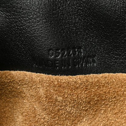Loewe Calfskin Mini Flamenco Knot Clutch Black 7 of 17