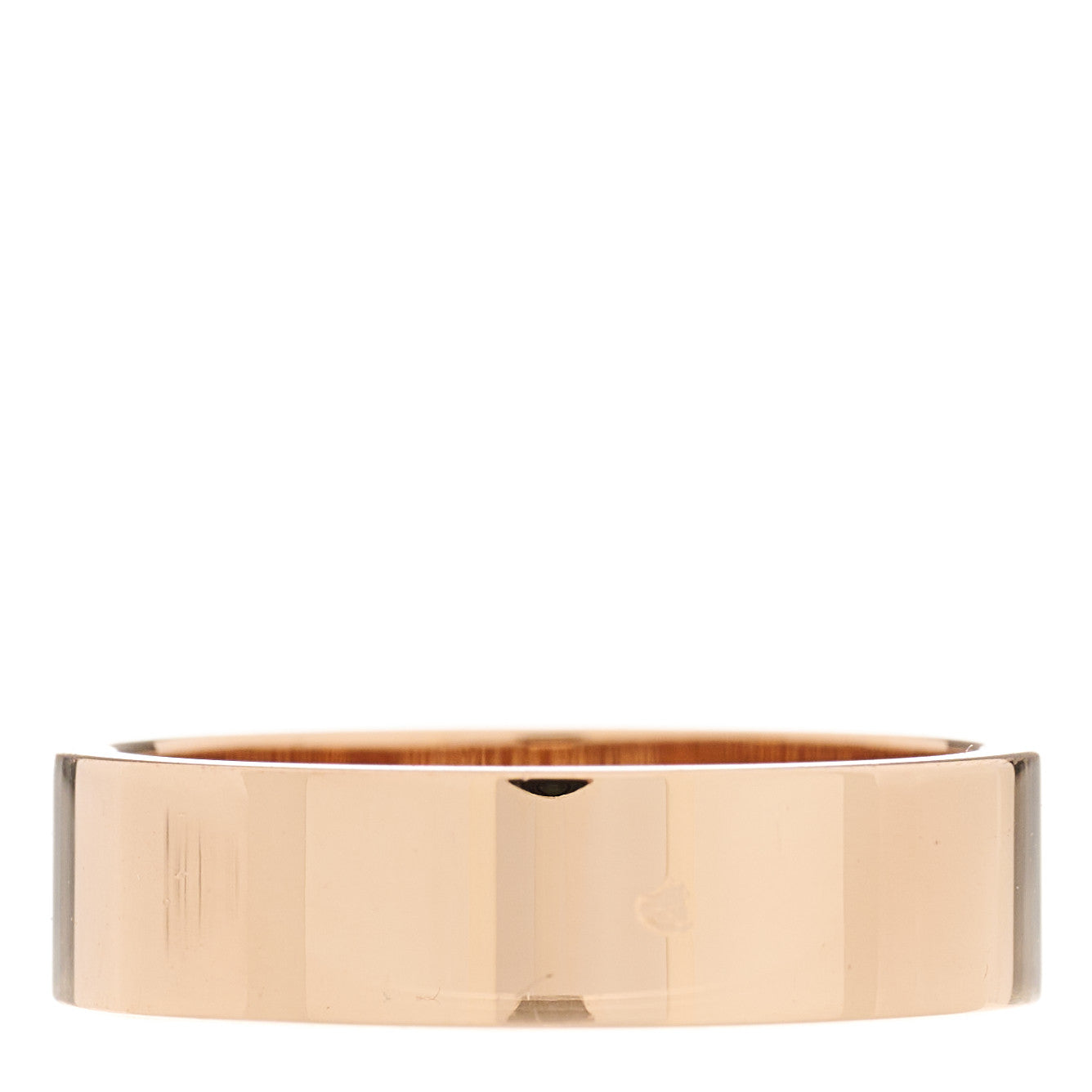 Hermes 18K Rose Gold PM Collier De Chien Ring 53 6.5 3 of 4