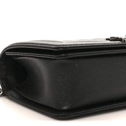 Chanel Caviar Quilted Medium Boy Flap Black 8 of 10