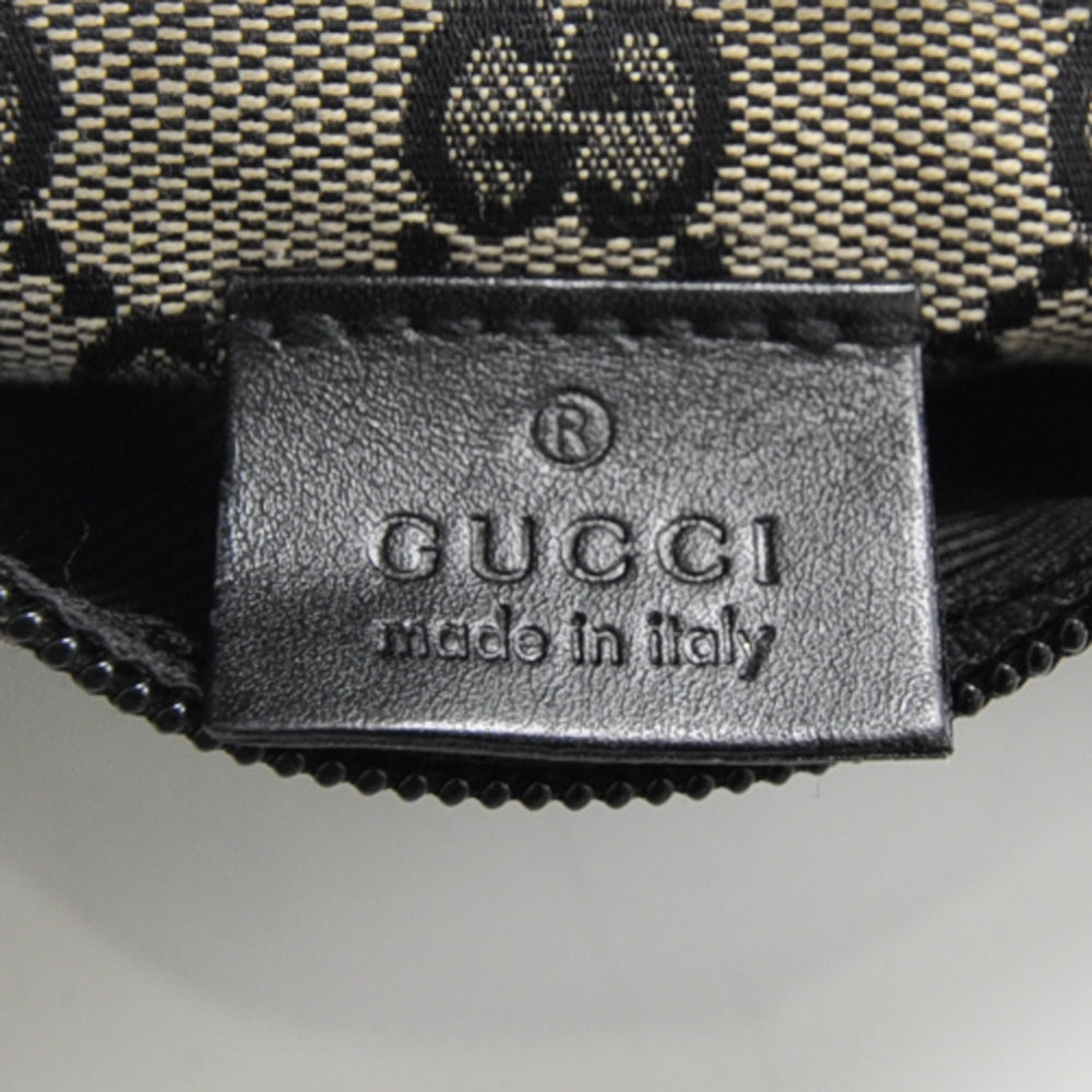 Gucci GG Monogram Web Double Pocket Belt Bag Navy Black 6 of 8