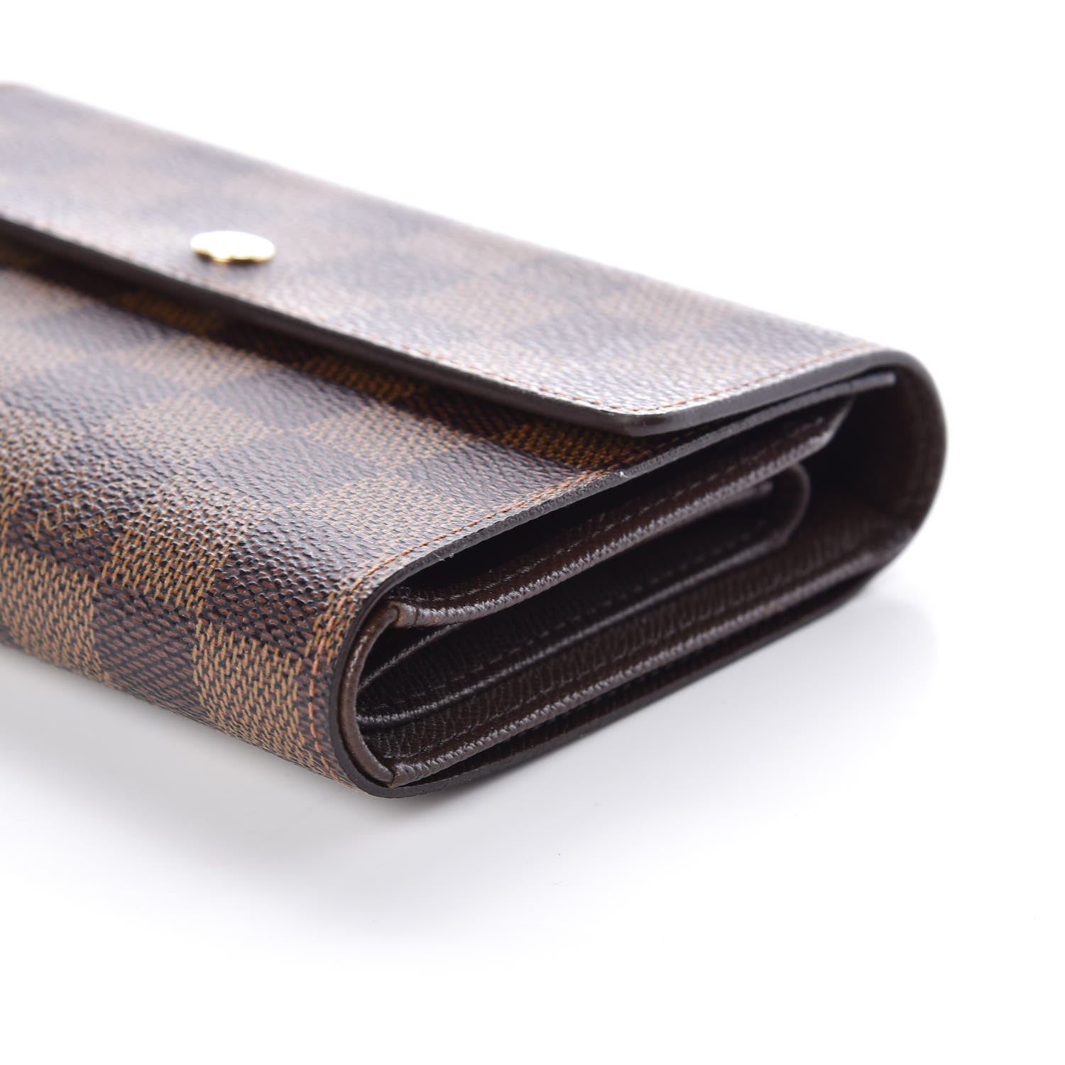 Louis Vuitton Damier Ebene Porte Tresor Etui Papier Wallet 8 of 8