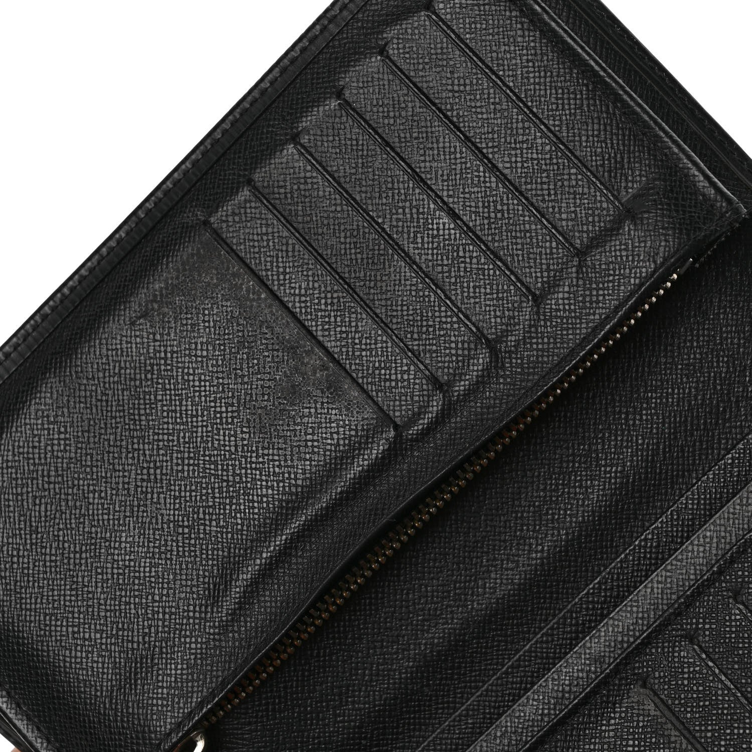 Louis Vuitton Epi Brazza Wallet Black 7 of 7