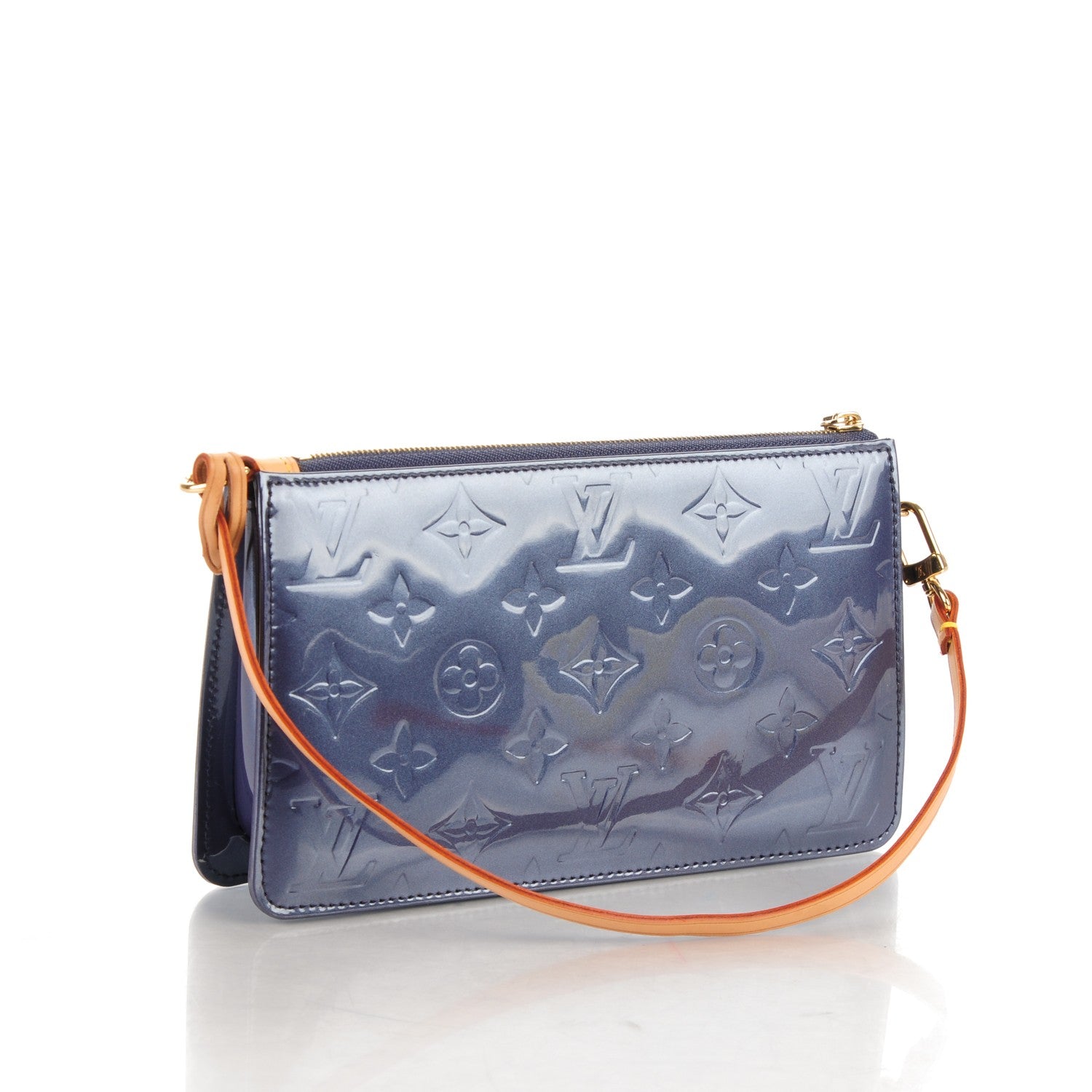 Louis Vuitton Vernis Lexington Pochette Indigo 3 of 7